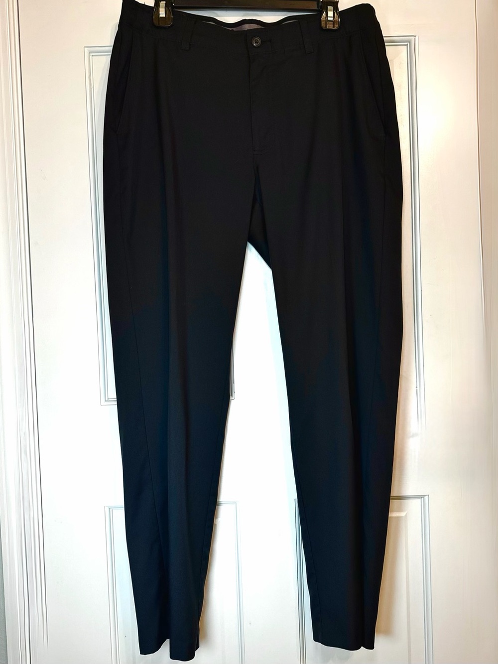 Grand Slam Performance Golf Pants Men’s 34x30 Black Stretch Flat Front